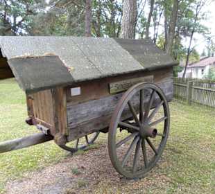 Heidelandschaft Schäferkarren