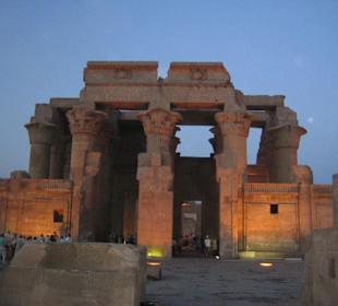 Der Tempel von Kom Ombo.