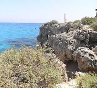 Felsen am Nissi Beach