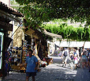 Gasse in Rhodos Stadt