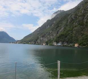 Am Hafen von Porlezza