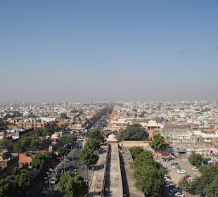 Blick nach WestJaipur