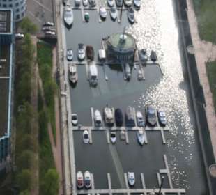 Blick auf den Medienhafen