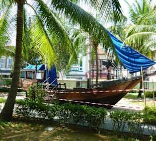 Auf dem Gelände vom BootMalay Heritage Museum