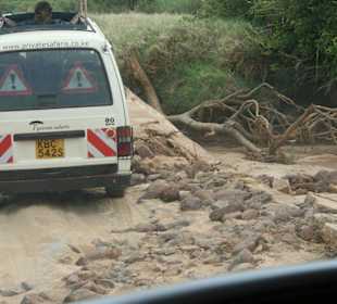 Brückenüberquerung