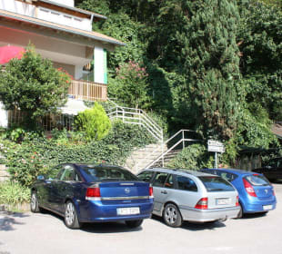 direkt unter den Terrassen.. Residence Haus Kalterer See