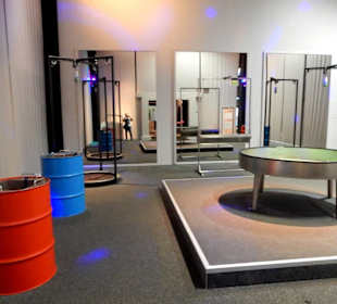 Raum für Riesenseifenblasen