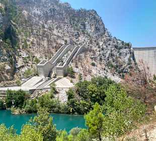 Oymapinar Baraji/ Stausee Green Lake & Green Canyon
