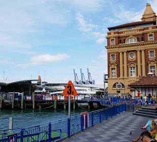 Ferry Building Auckland Harbour