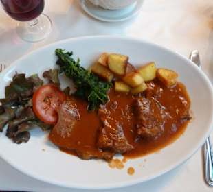 Fleischgericht.