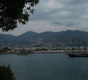 Výhled z procházky pod hradbami