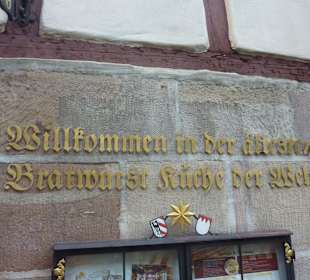Die Historische Bratwurstküche Zum Gulden Stern