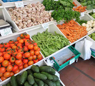 Rundgang durch die Markthalle von Funchal