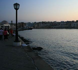 Der venezianische Hafen von Chania