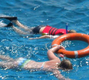 Das Erste Mal beim Schnorcheln!