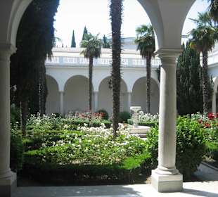 Blick in einen Innenhof