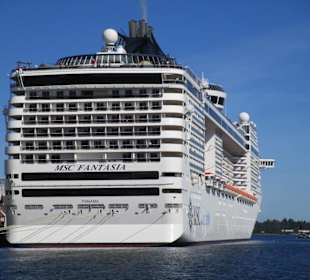 MSC im Hafen von Stavanger