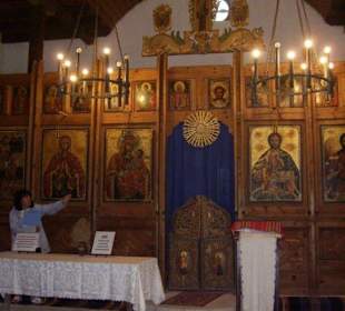 Altar in der Dorfkirche