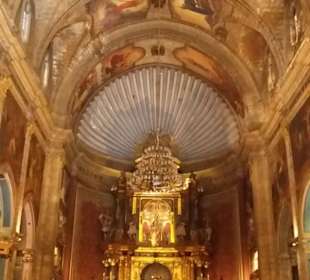 Kirche Santa Maria del Angels mit wunderschöner Deckenmalere