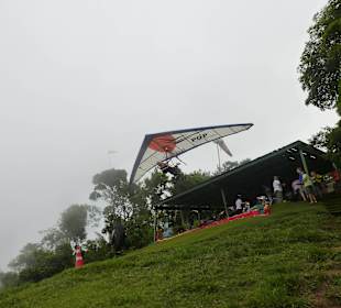 Start von der Plattform