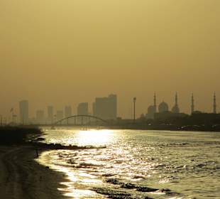 Blick auf Abu Dhabi