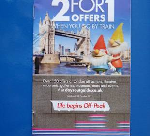 London Attractions zum halben Preis!