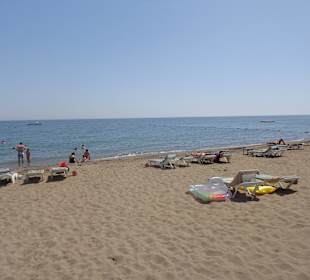 Blick auf den Strand