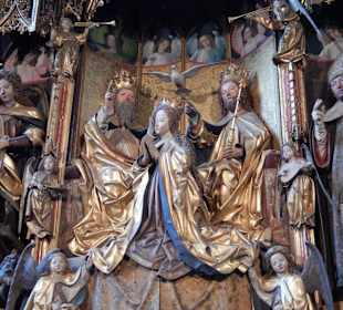 Pacher-Altar in Alter Pfarrkirche Bozen-Gries