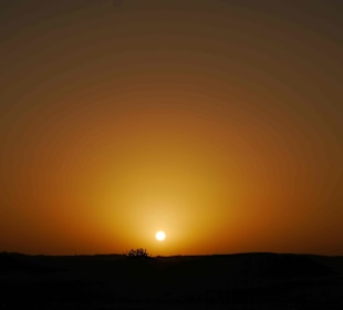 Sonnenuntergang/Wüste