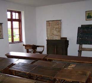 alte Dorfschule Klassenraum