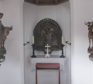 Pestkapelle am Kruezbichl Innenansicht