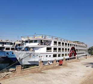 Anlegestelle in Luxor