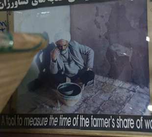 Fotografia zegaru wodnego