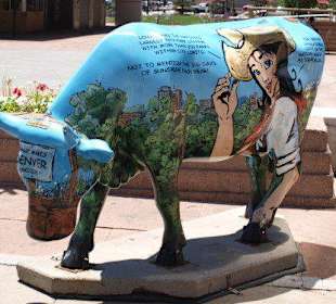 Skulpturen an der 16th Mall Street