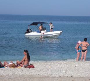 Sehr sauber das Meer