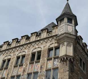 Blick zum Haus Löwenstein in Aachen am Markt