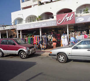 Spaziergang zum Hippie-Markt