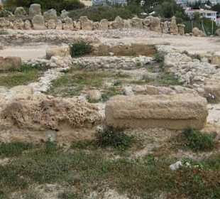 Teilgrundriss der Siedlung von Maa