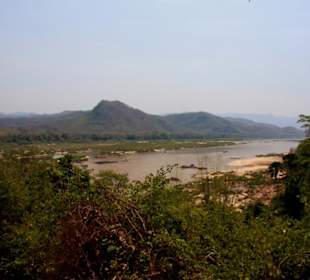 Ausblick Richtung Mekong