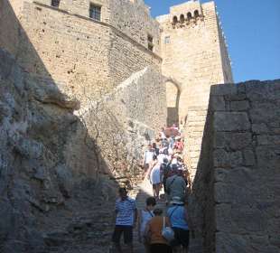 Überreste der Akropolis