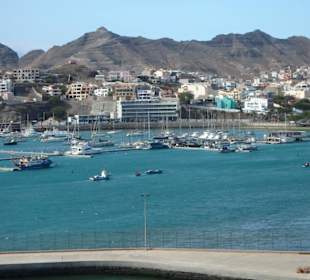 Teilansicht des Hafens