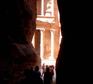 Petra - Siq - Khaze Faraun