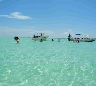 Badespaß in Sian Ka´an