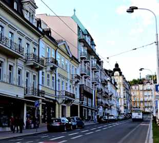 Hauptstraße in Marienbad