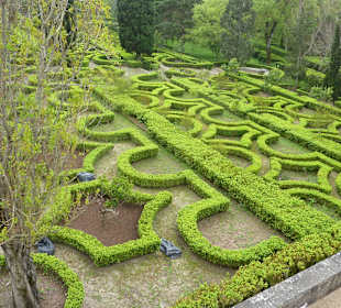 Im Garten von Palacio Nacional de Queluz