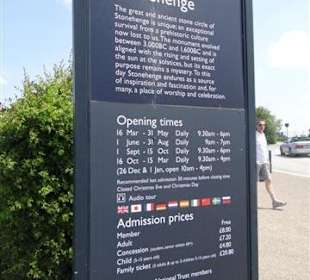 Öffnungszeiten / Eintrittspreise