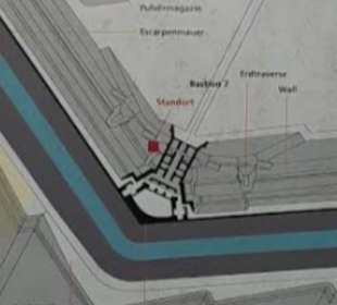 Bastion 7 mit Kriegspulvermagazin