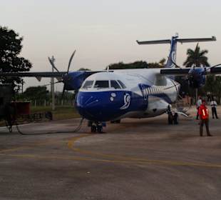 Cubana Maschine von Havanna nach Cayo Largo
