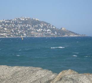 Ausblick vom Wellenbrecher