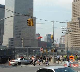 Blick auf Ground Zero